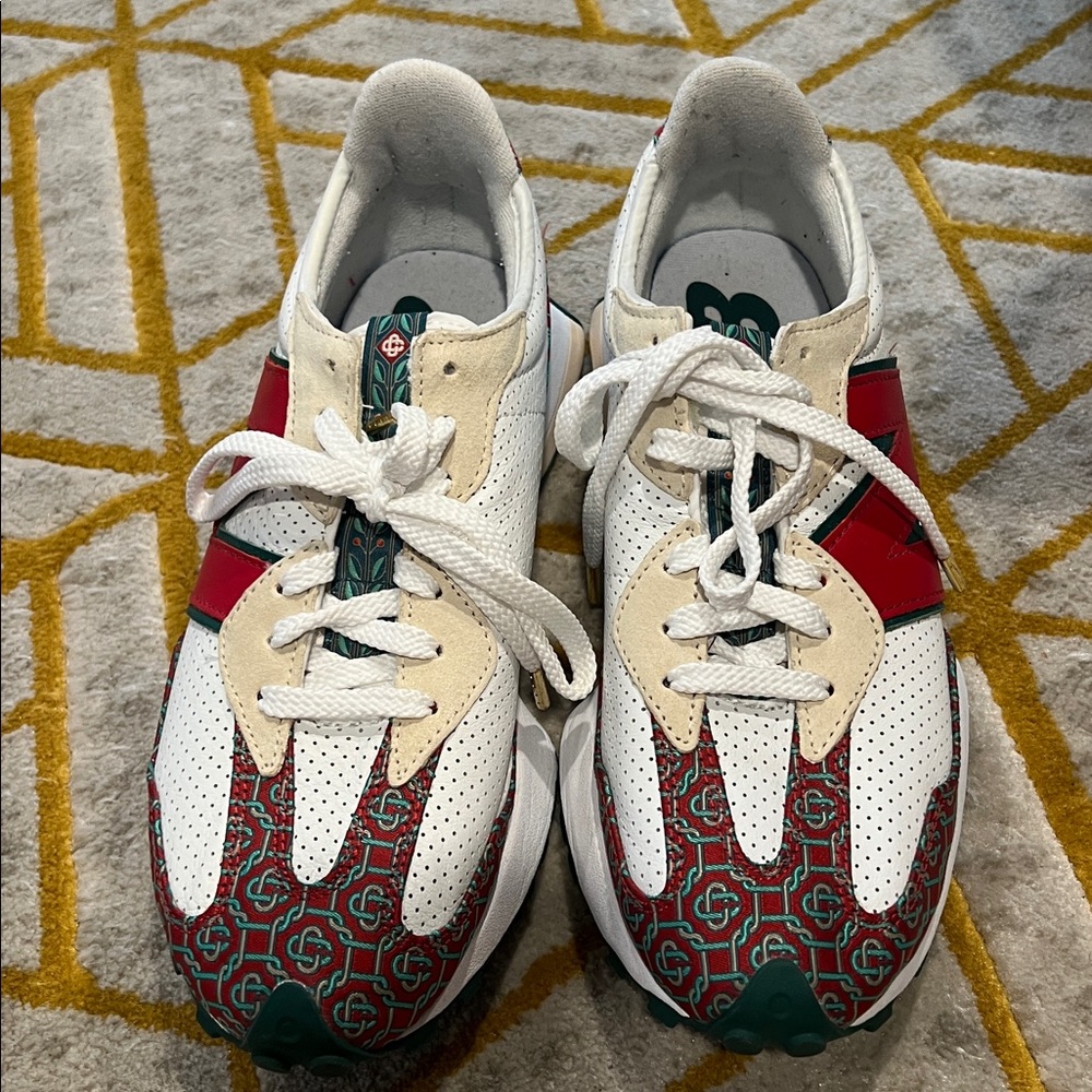New Balance Casablanca Monogram Sneakers